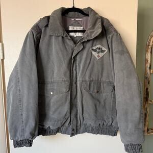 Vintage 90s military style bomber